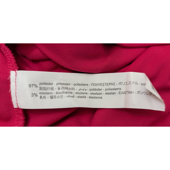 New Zara sz S Slip Dress pink midi sweetheart stretchy sleeveless tank 1093 - Picture 6 of 6